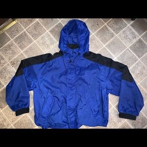 Marlboro blue Windbreaker